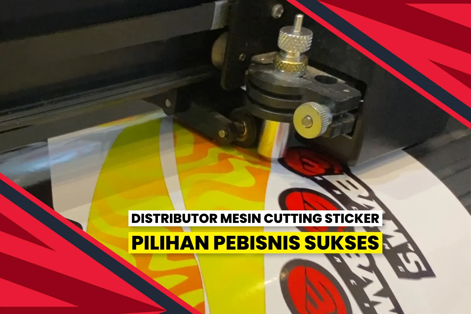 Distributor Mesin Cutting Sticker Terpercaya Di Indonesia